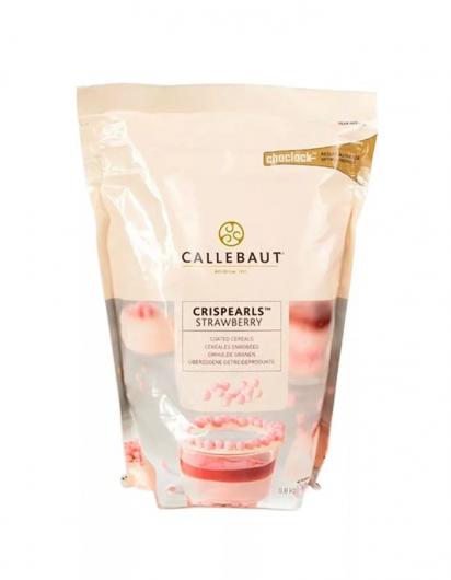 Кранч клубничный шоколад Callebaut 0.8 кг