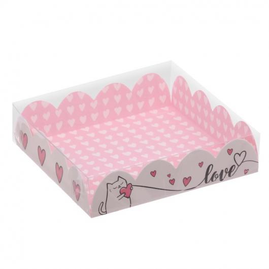 Коробка Love 13 х 13 х 3 см   