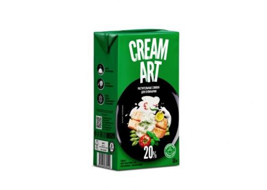 Растительные сливки Creamart 20% 1л