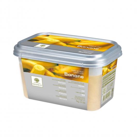 Пюре банан Ravifruit 1 кг замороженное